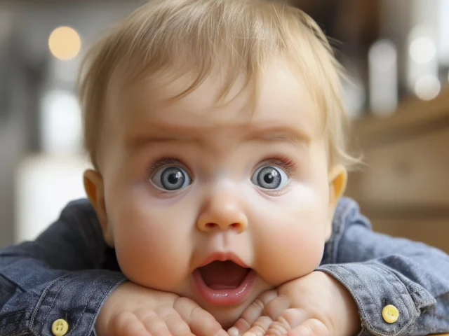 How long will my baby have blue eyes?